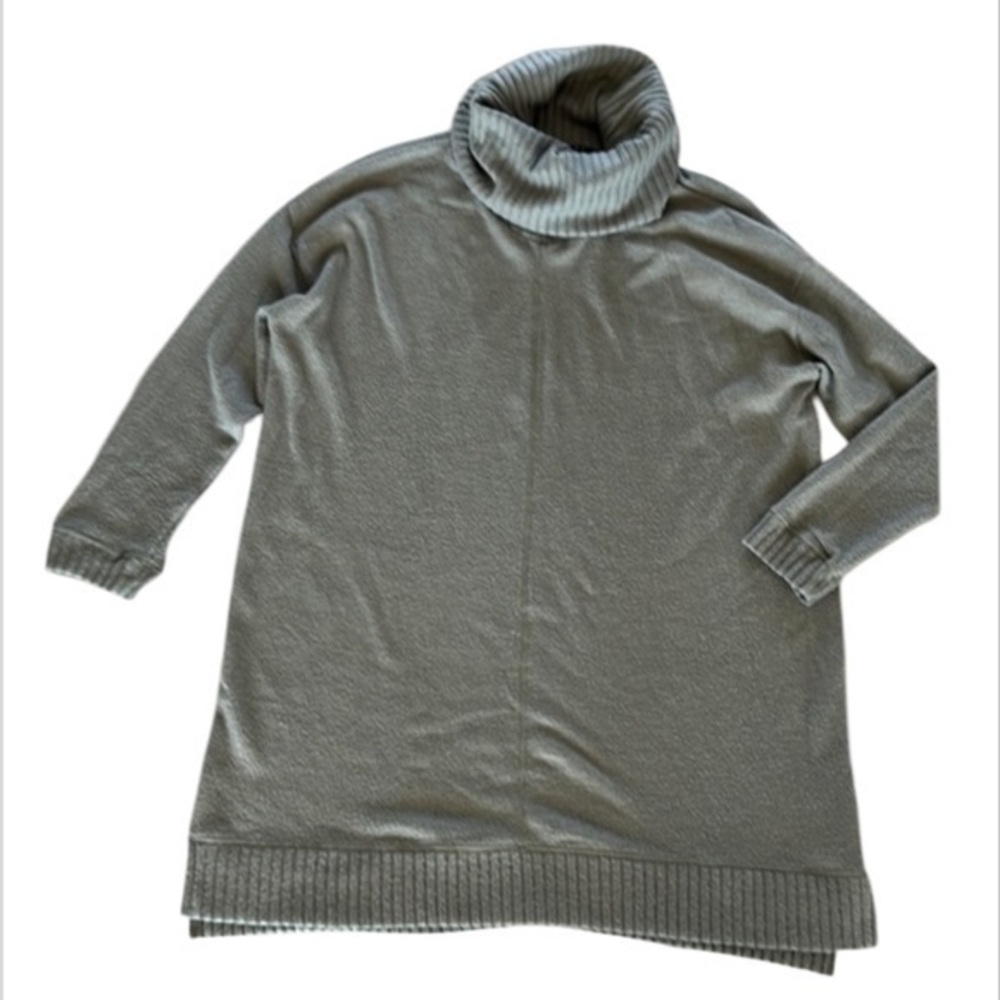 Lulus size XL green oversized cowl neck sweater